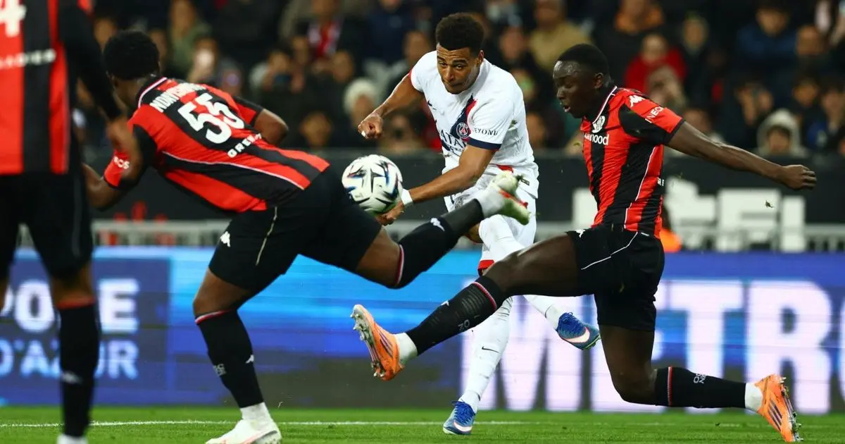 شاهد.. درو يسجل هدفه الأول مع باريس سان جيرمان في فوز كبير على نيس