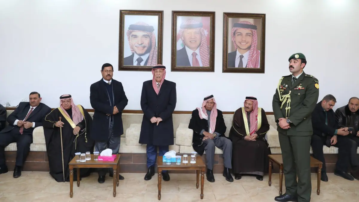 مندوبا عن الملك وولي العهد... العيسوي يعزي المجالي والفايز والهميسات والصحن