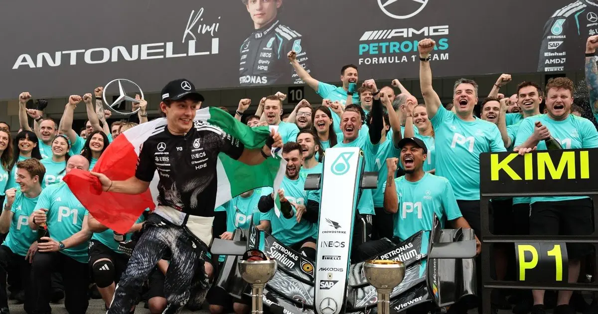 الإيطالي أنتونيلي يكتب التاريخ في فورمولا 1 بعد انتصار في اليابان