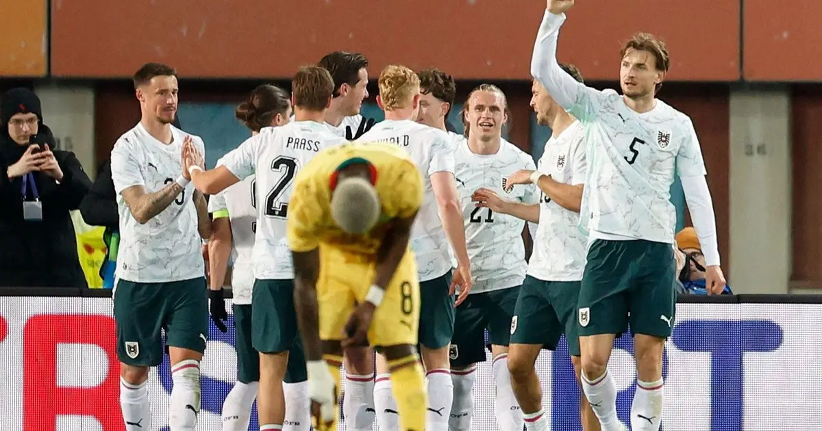 النمسا توجه تحذيراً قوياً للجزائر والأردن بفوز كبير على غانا