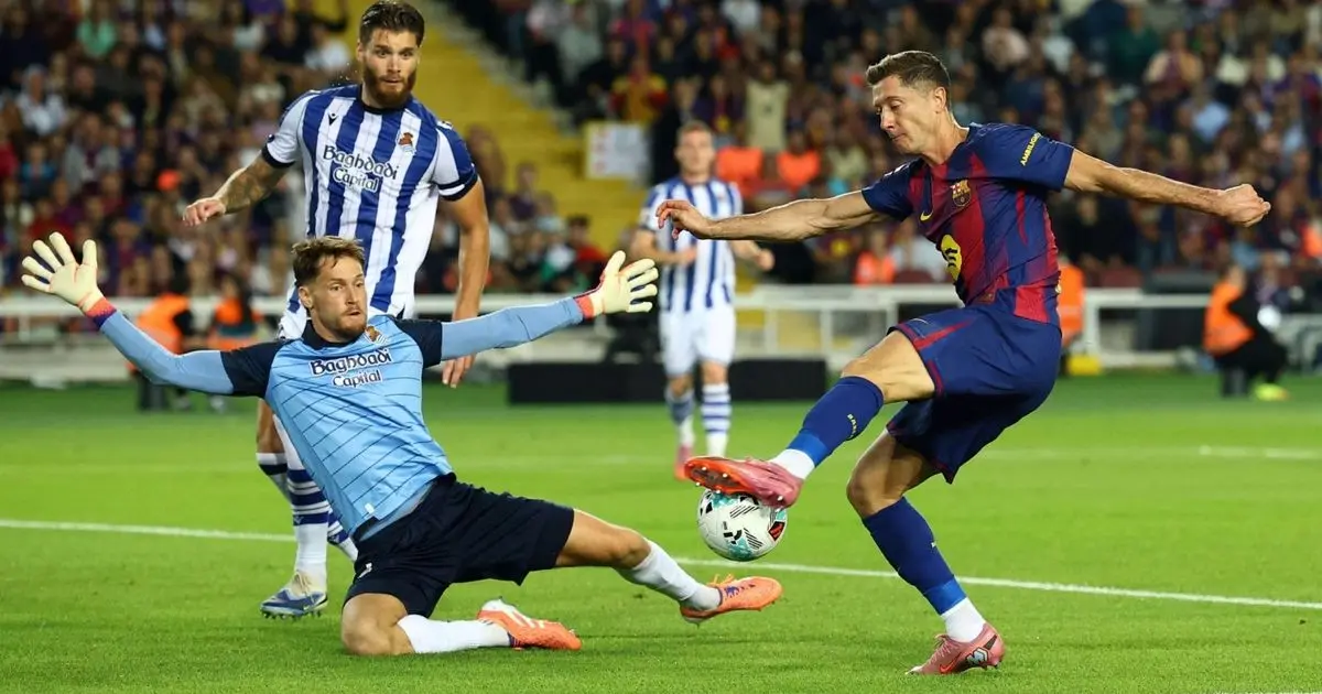 برشلونة يتحرك صوب سوسيداد لحسم أول صفقة بالموسم الجديد