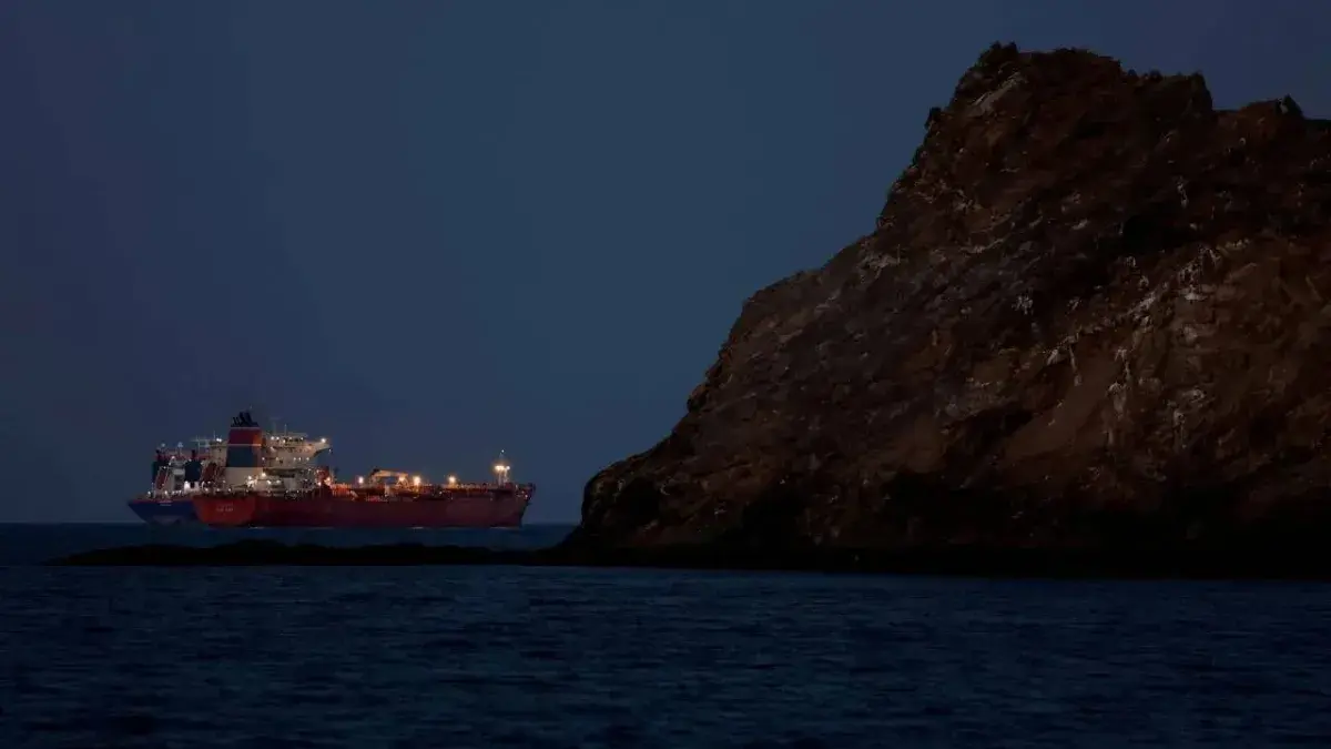 ناقلتا غاز مسال متجهتان إلى الهند تعبران مضيق هرمز