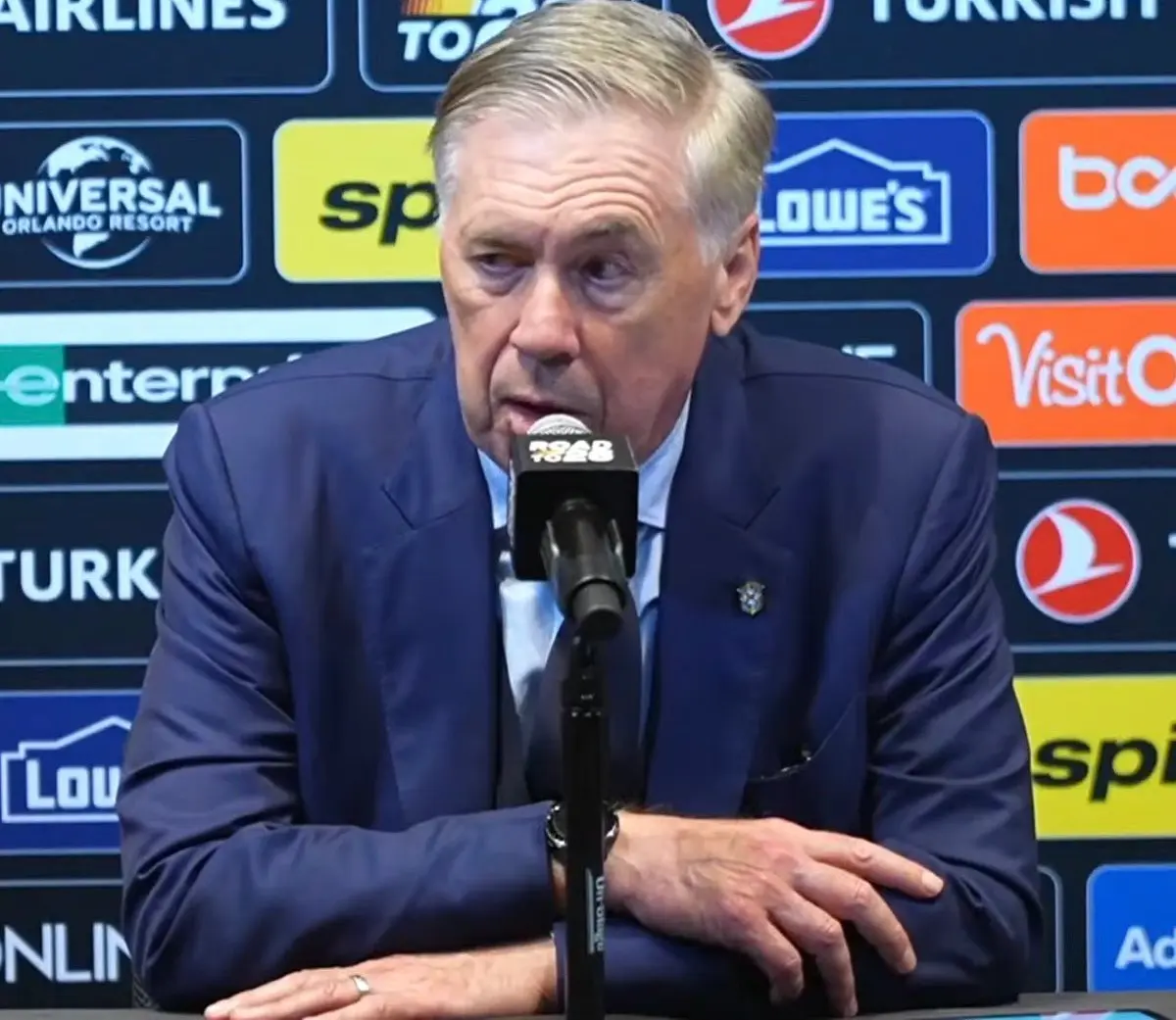 أنشيلوتي يعلق على هتافات جماهير البرازيل لنيمار أمام فرنسا (فيديو)