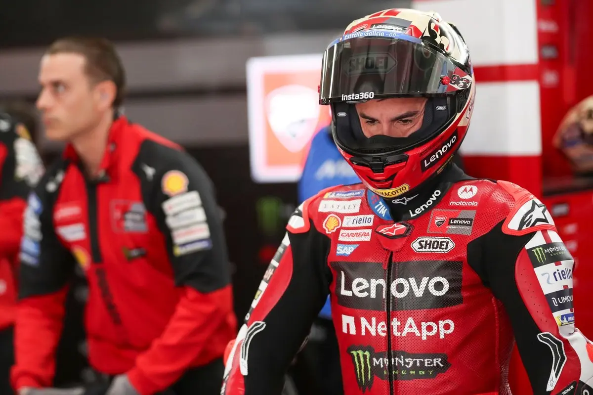 Marc Marquez penalised for Fabio di Giannantonio clash in US GP sprint