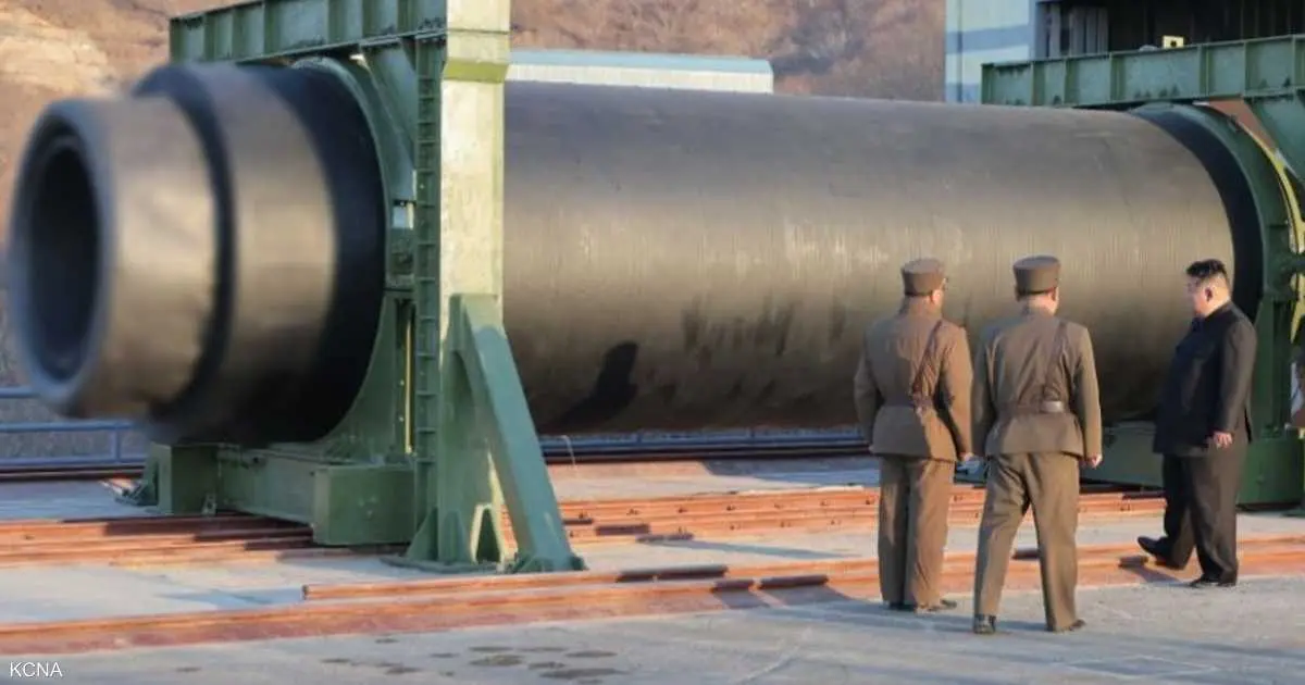 كيم يشرف على اختبار محرك صواريخ "هدفها الوصول لأميركا"