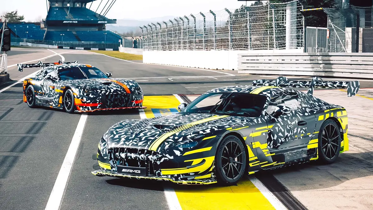 مرسيدس أي أم جي تُشوق لـ