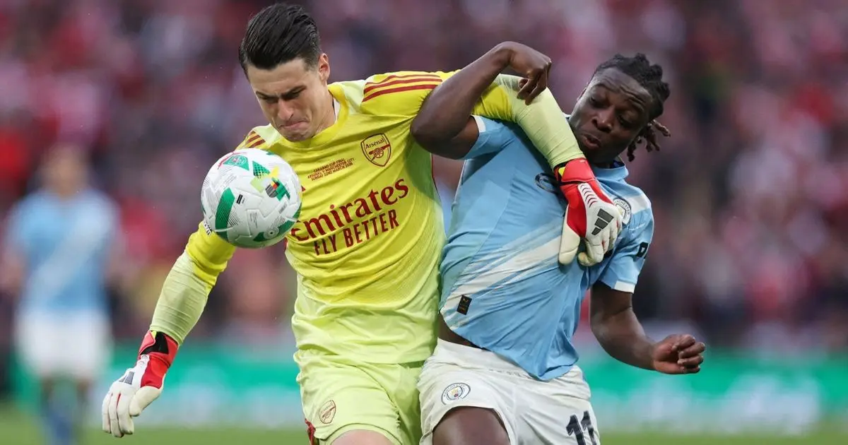 الكوابيس تطارد الحارس كيبا في ملعب ويمبلي