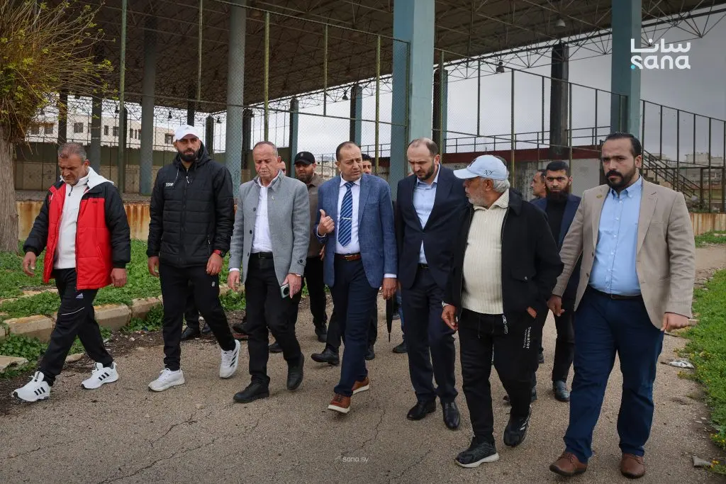 وزير الرياضة والشباب: تأهيل المدينة الرياضية بحمص ضمن خطة متكاملة