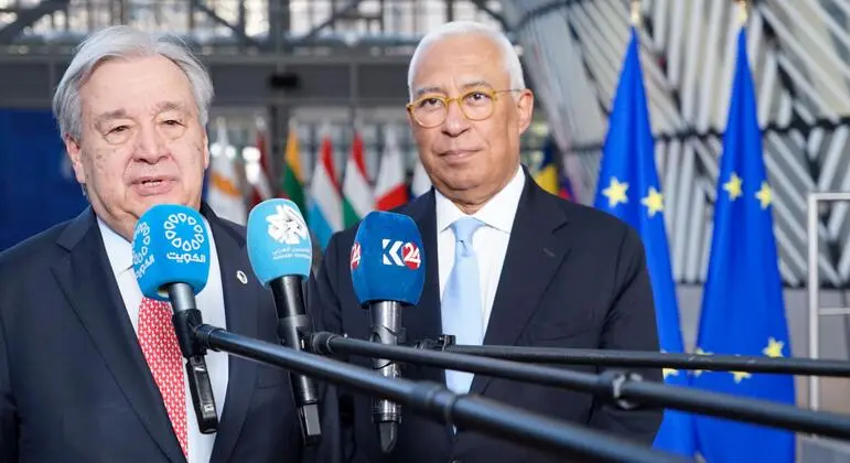 الأمين العام يدعو الولايات المتحدة وإسرائيل إلى وقف الحرب، ويدعو إيران إلى التوقف عن مهاجمة جيرانها