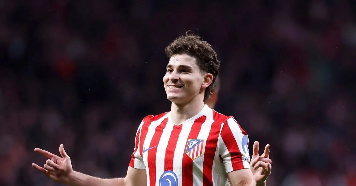 خوليان ألفاريز: الخماسية لا تحسم تأهل أتلتيكو مدريد أمام توتنهام