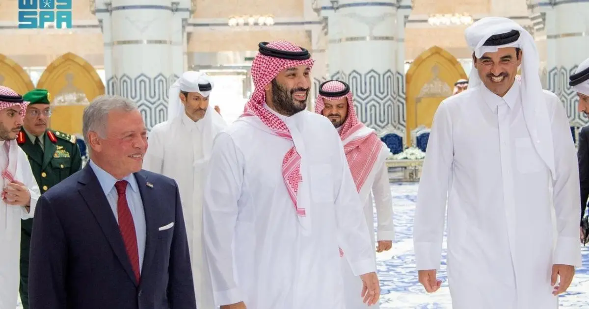 قادة السعودية وقطر والأردن يناقشون خفض التصعيد