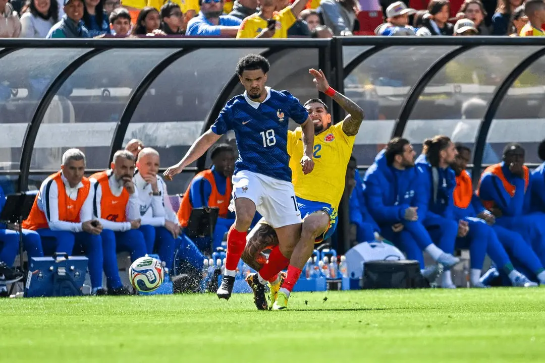 فرنسا تفوز على كولومبيا في مباراة دولية ودية