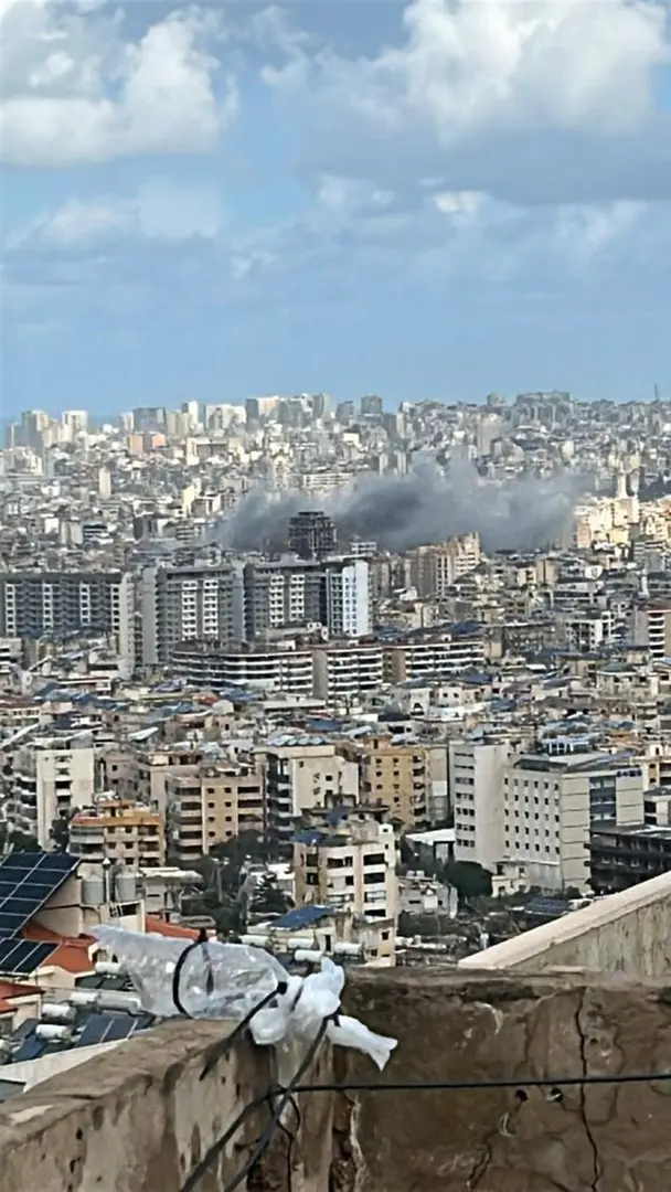 الجيش الإسرائيلي يعلن بدء موجة غارات على بنية تحتية لـ"حزب الله" في بيروت (صور + فيديو)