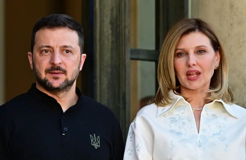 إيلينا زيلينسكي تشتكي من تعبها وزوجها من السلطة