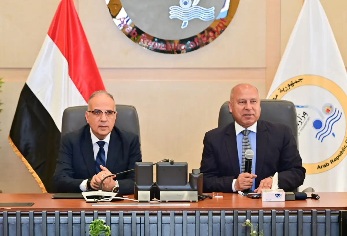 وزيرا النقل والري يبحثان تسريع تنفيذ المشروعات المشتركة وإجراءات نزع الملكية