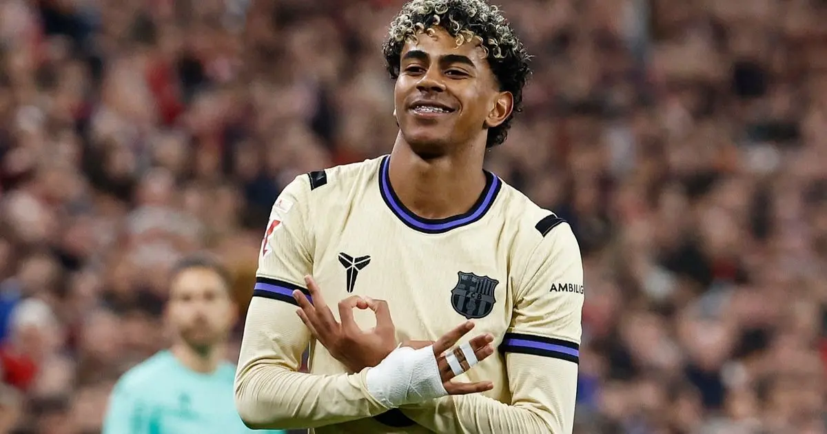 لامين يامال يعود لتدريبات برشلونة استعداداً لمواجهة إشبيلية