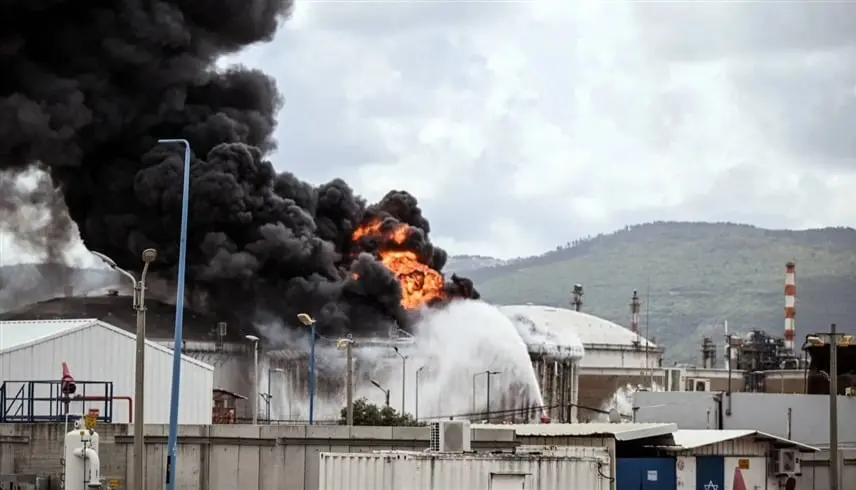 إسرائيل تكشف تفاصيل استهداف مصفاة حيفا النفطية - موقع 24