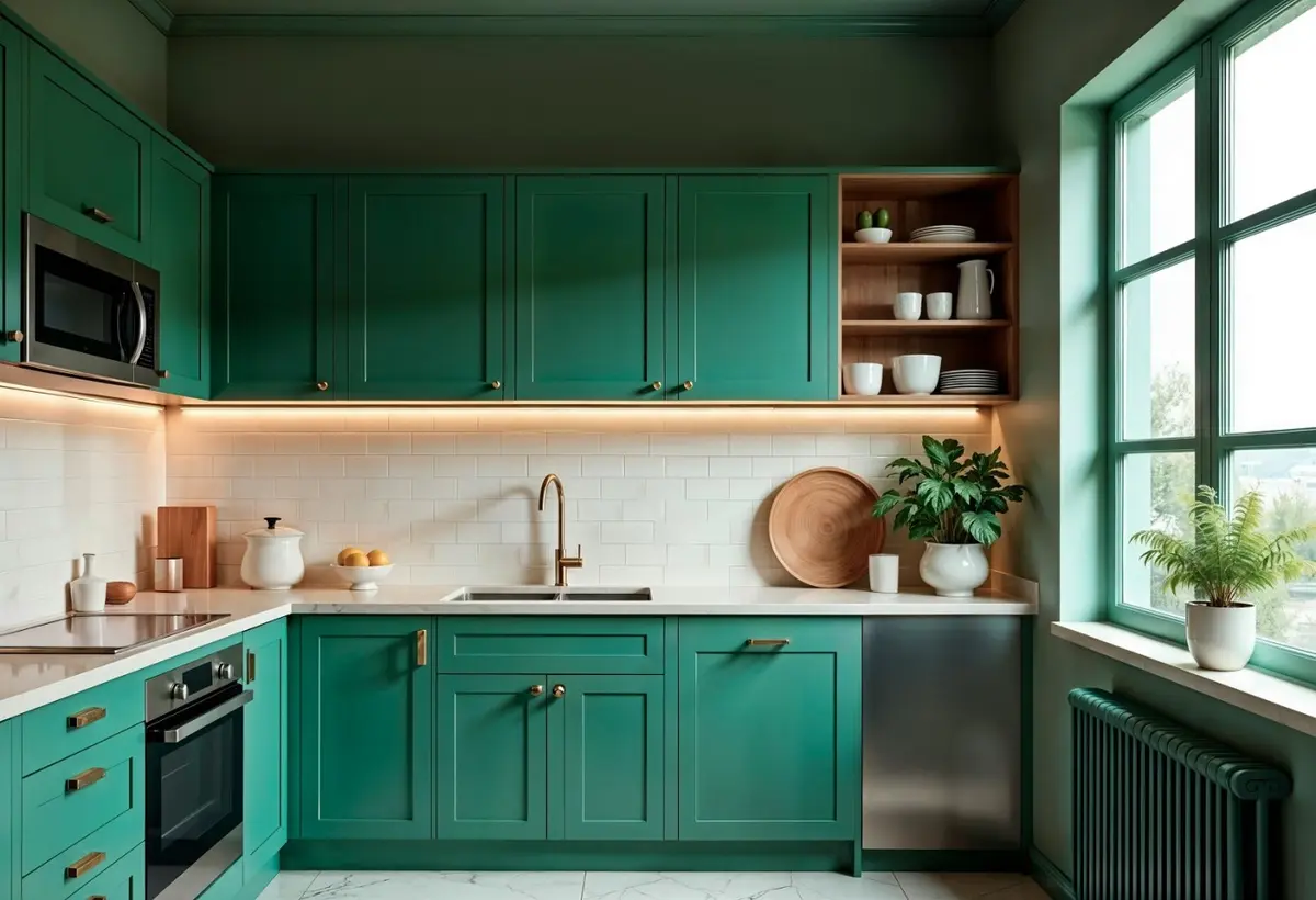 الأبيض بريء ... 5 ألوان جميلة في عينيك تظهر مطبخك متسخاً دائماً