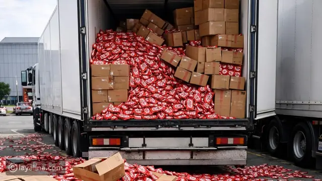 اختفاء استراحة الفورمولا 1: لصوص يسرقون 12 طناً من شوكولاتة كيت كات في أوروبا