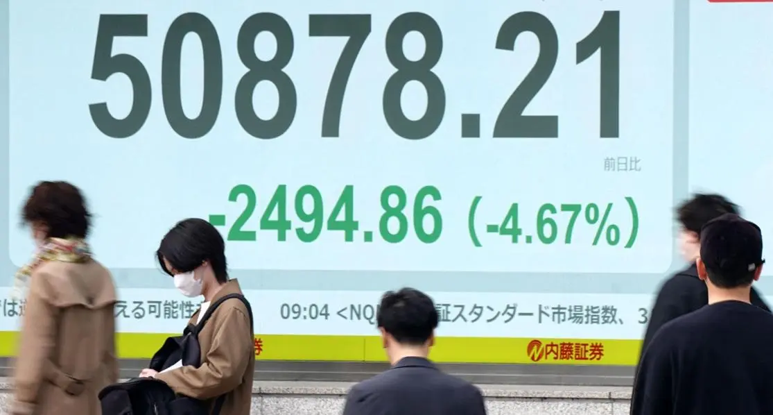 الأسهم الآسيوية تهوي بحدّة في بداية تعاملات الأسبوع