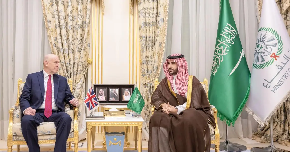 السعودية وبريطانيا تبحثان الشراكة الدفاعية والتصعيد الإقليمي
