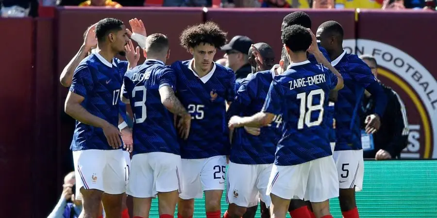 احصائيات الشوط الاول من مباراة فرنسا و كولومبيا