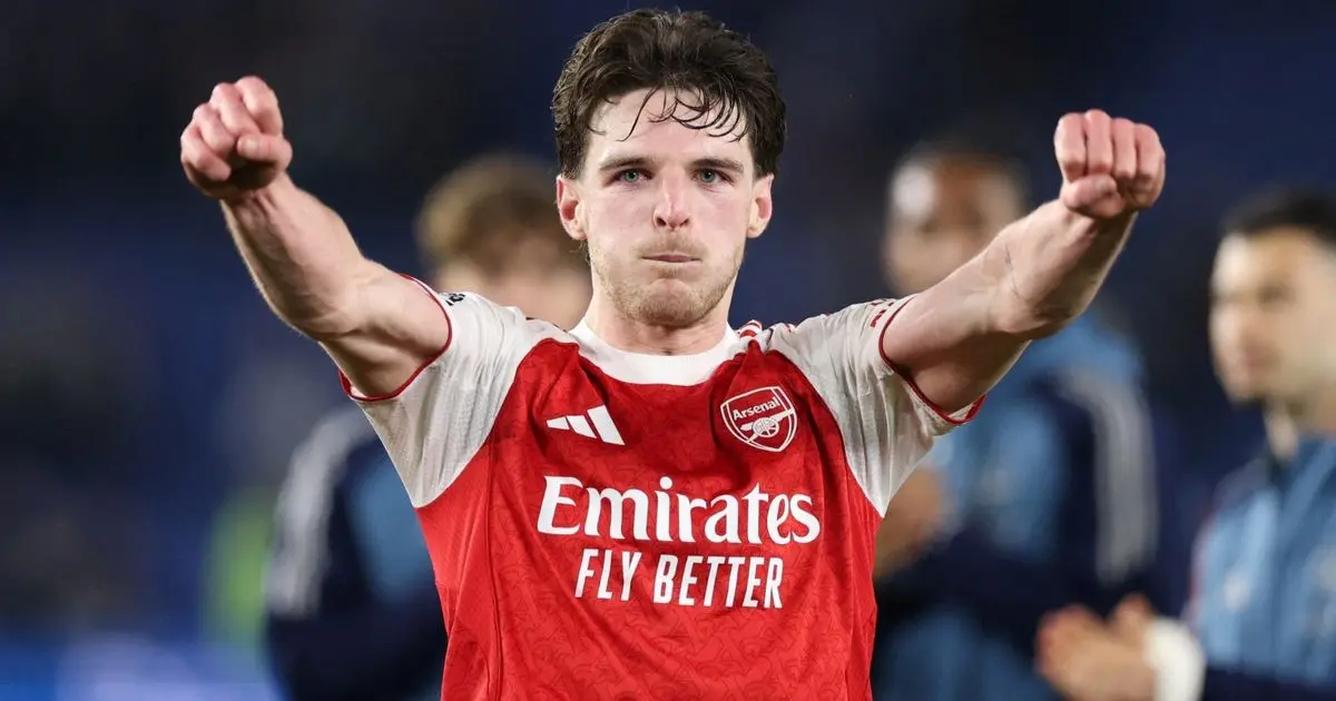 أرسنال يفاوض نجمه ديكلان رايس لجعله من الأعلى أجراً بالنادي