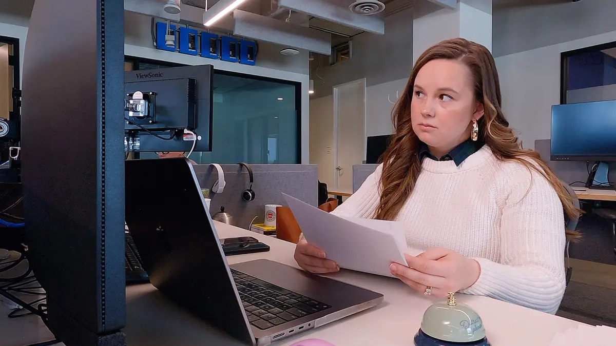 مراسلة CNN تختبر مدى شدة التشتت لديها..شاهد كيف انتهت تجربتها