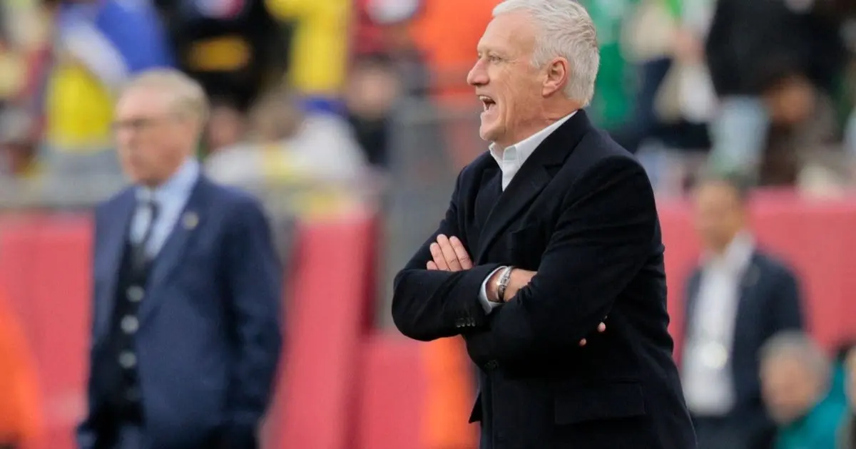 ديشان يشيد بلاعبي فرنسا وينتقد "عدوانية" منتخب كولومبيا