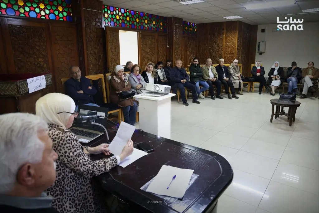 دمشق بين الماضي والحاضر… محور محاضرة في ثقافي العدوي