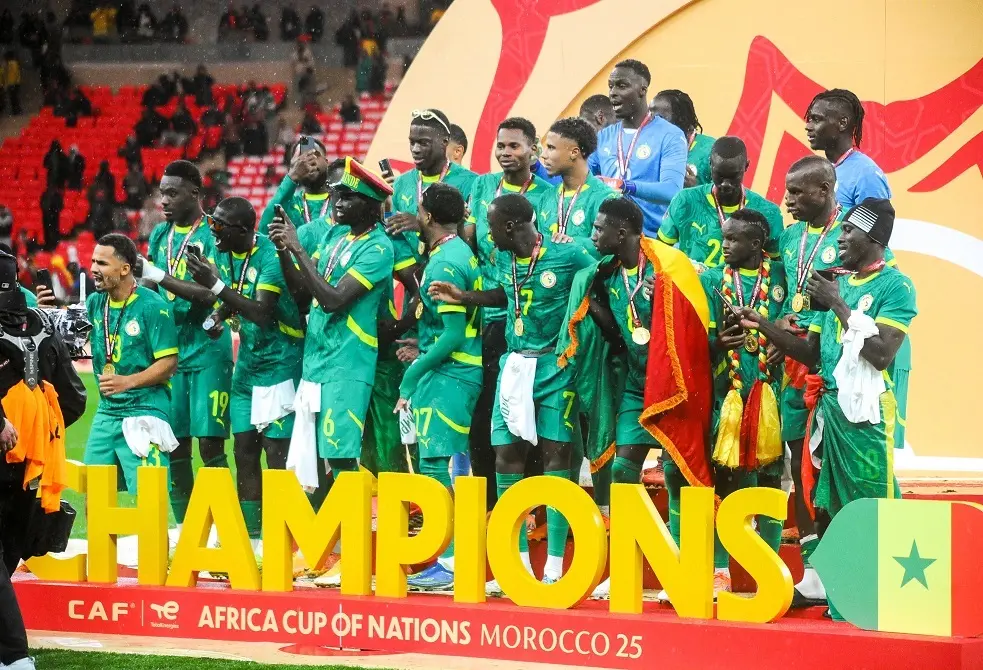 شاهد.. منتخب السنغال يتحدى قرار "كاف" بفيديو مستفز