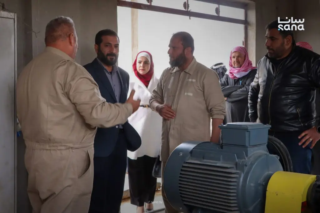 مؤسسة مياه الشرب بدير الزور تنهي المرحلة الأولى من تجهيز محطة المسرب