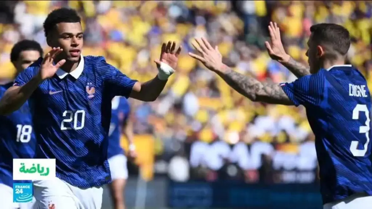 فرنسا تفوز على كولومبيا 3-1 في مباراة ودية استعدادا لكأس العالم