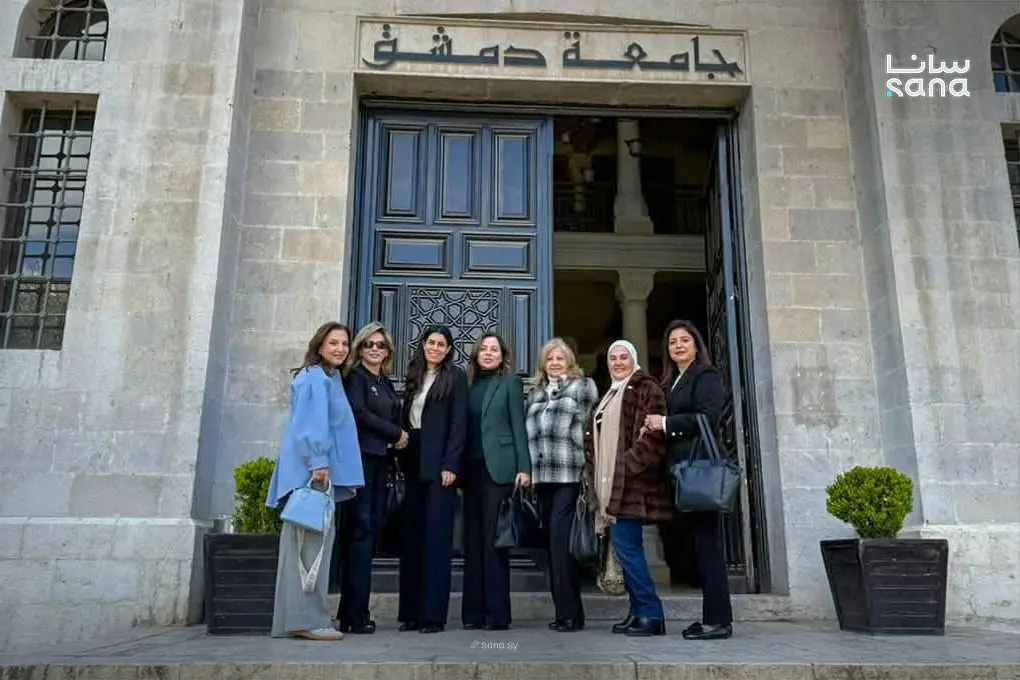 جامعة دمشق تبحث مع سيدات أعمال آليات ربط الخريجين المتفوقين بسوق العمل