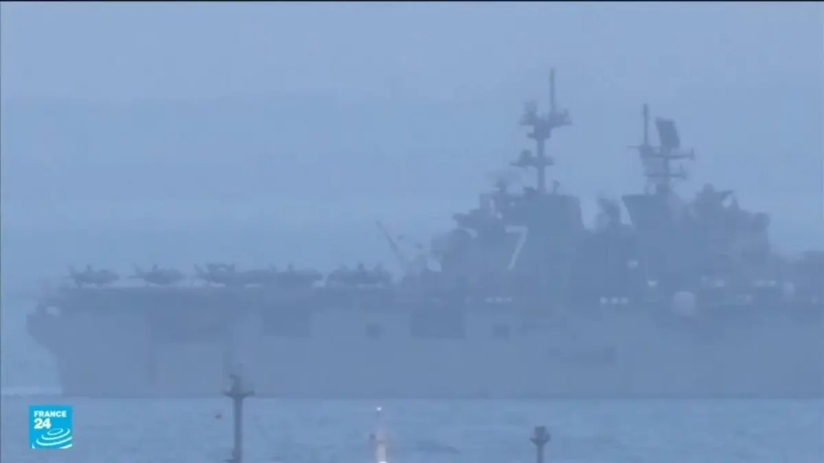 وصول سفينة حربية هجومية أمريكية للشرق الأوسط وعلى متنها 3500 جندي.. تحضير لهجوم بري؟