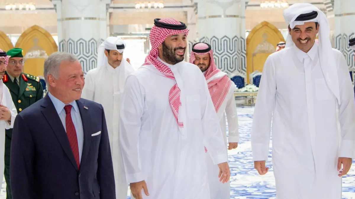 قمة أردنية - سعودية - قطرية في جدة
