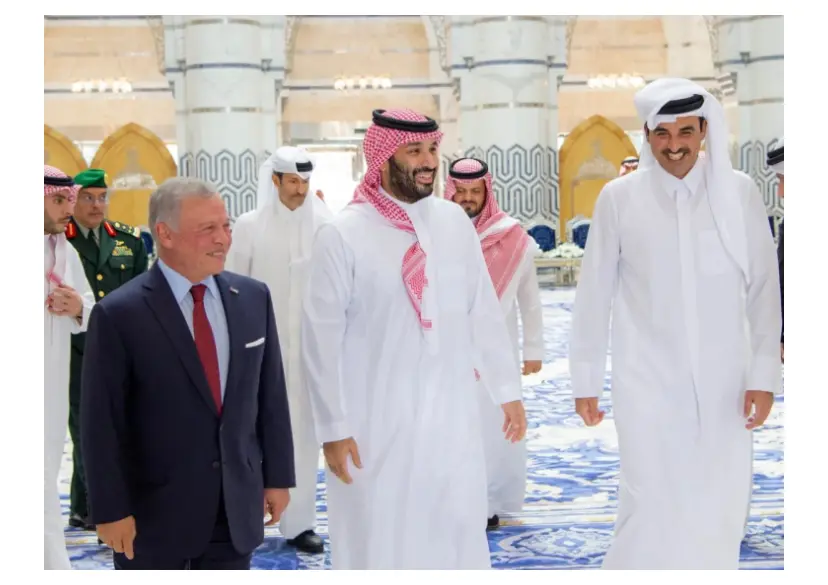 في لقاء ثلاثي : السعودية والأردن وقطر تؤكد أن الهجمات الإيرانية تهدد أمن المنطقة