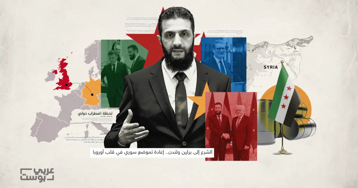 الشرع في برلين: كيف تسعى سوريا لتقديم نفسها كممر جديد للطاقة وشريكًا أمنيًا لأوروبا والخليج؟