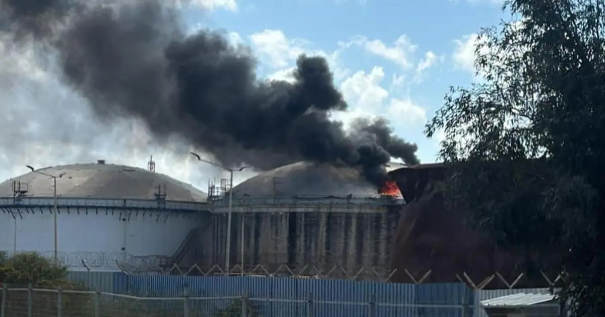 اندلاع حريق في مصفاة إسرائيلية إثر هجوم إيراني