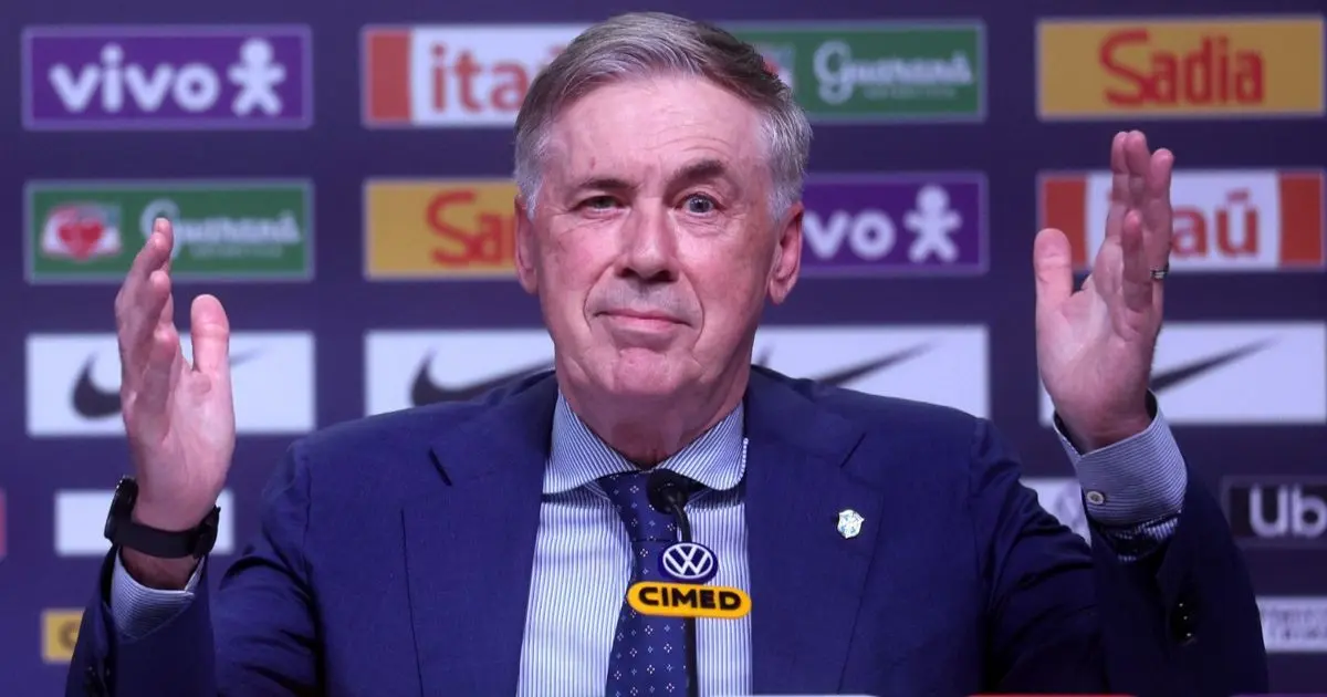 أنشيلوتي: رافينيا وفيني الأفضل في العالم ولدي تشكيلة المونديال