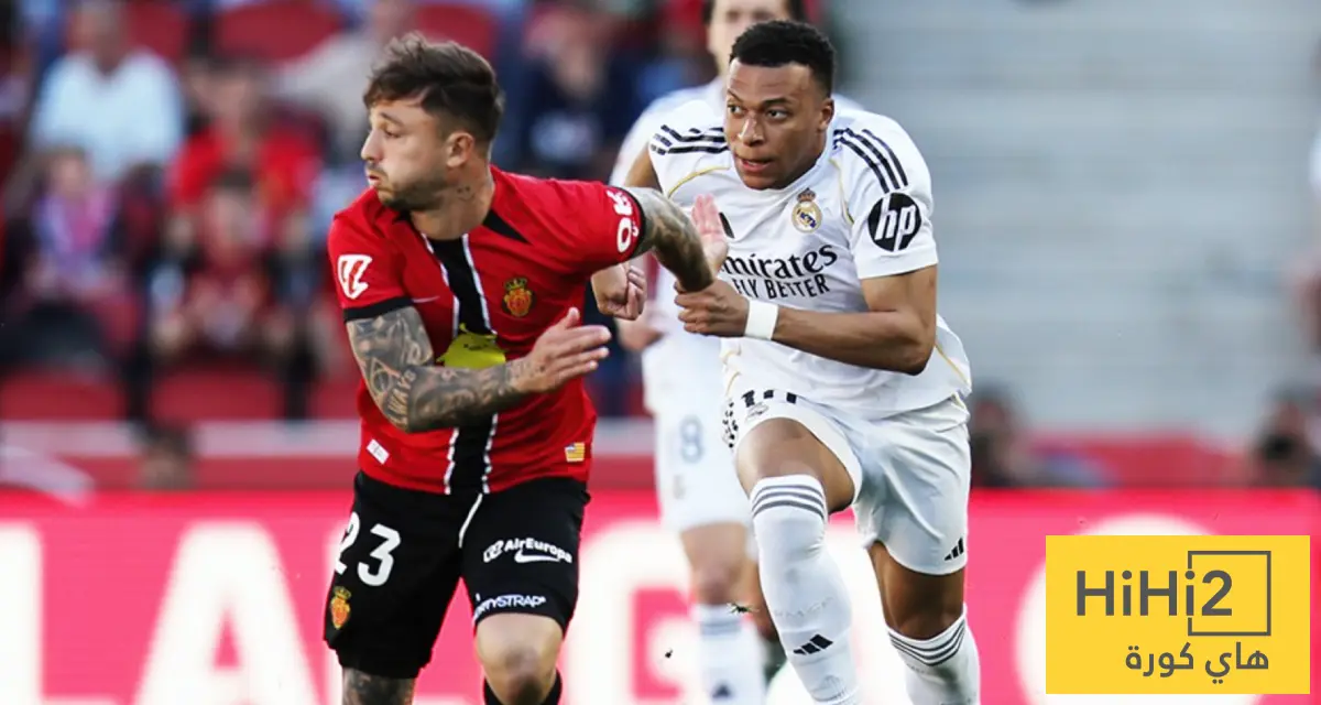 إحصائيات الشوط الأول لمباراة ريال مدريد ومايوركا