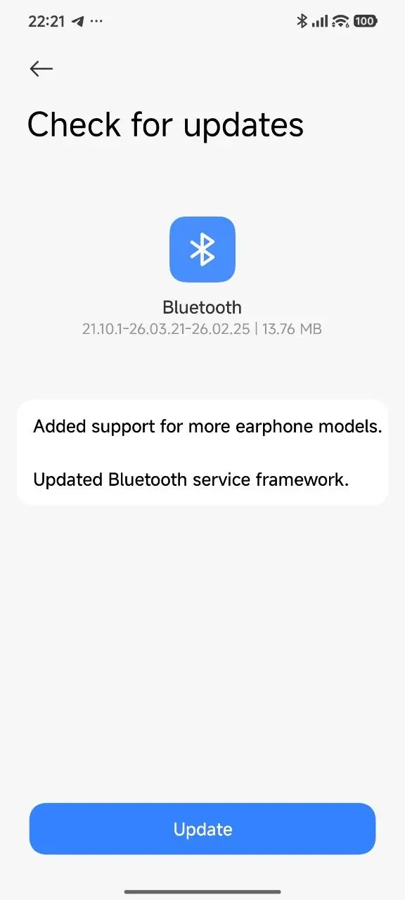 تحديث بلوتوث شاومي أبريل 2026: ميزات جديدة ودليل التثبيت