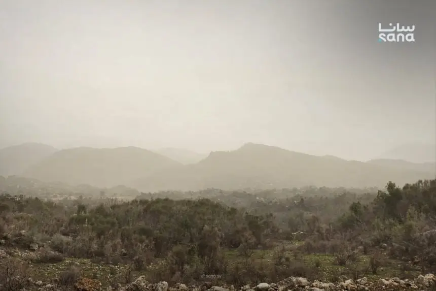 كتلة غبارية ثانية تؤثر على البلاد بدءاً من مساء اليوم