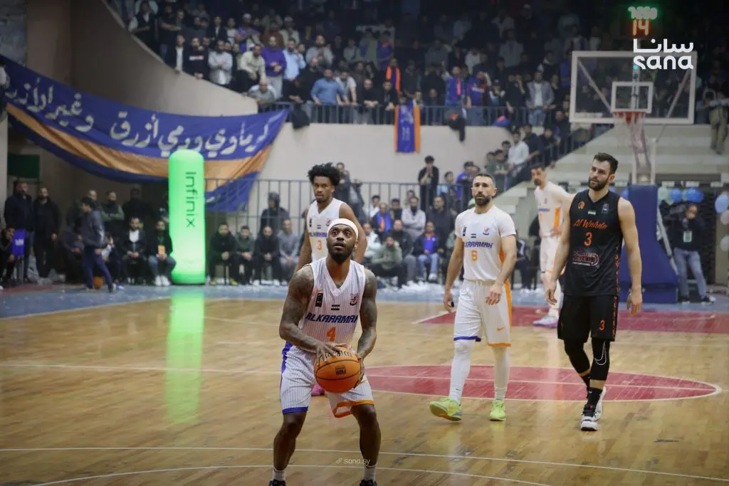 الوحدة يتخطى الكرامة وحمص الفداء يلتقي الجيش بدوري كرة السلة للرجال