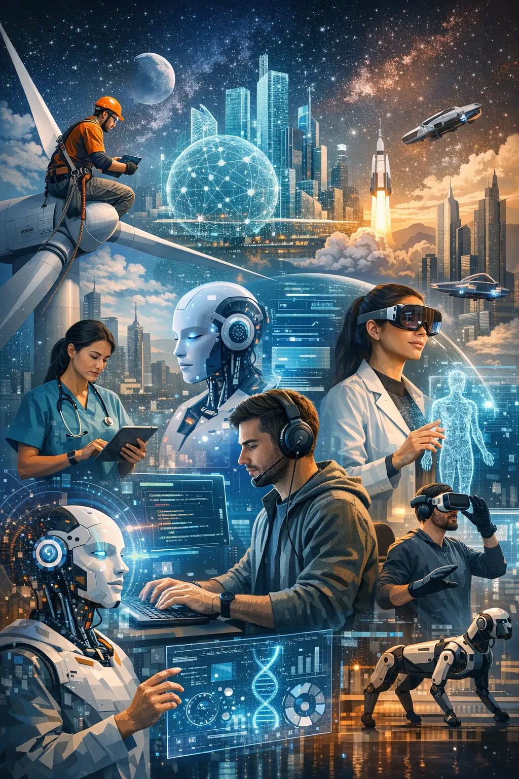 مهن جديدة تُولد من رحم الذكاء الاصطناعي