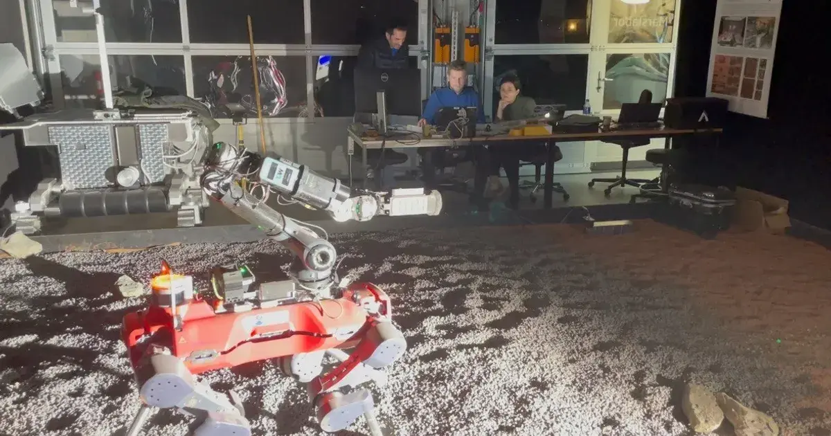 "أنيمال" روبوت شبه ذاتي التوجيه يمهد لاستكشاف القمر والمريخ