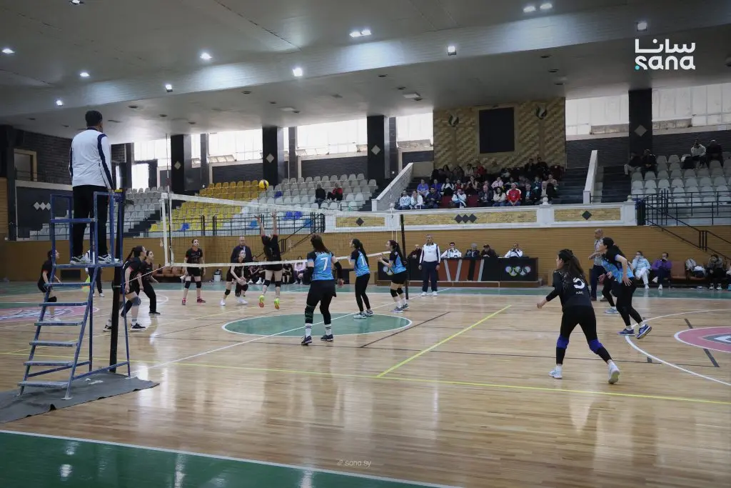 سيدات سلمية في صدارة تجمع حماة لبطولة الدوري بالكرة الطائرة
