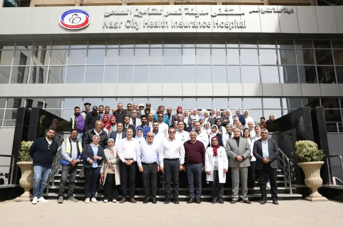 وزير الصحة يتفقد تطوير مستشفى مدينة نصر للتأمين الصحي ويوجه بسرعة استكمال الأعمال