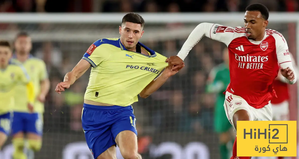 الشوط الأول – تقييم لاعبي أرسنال ضد ساوثهامبتون في كأس الاتحاد الإنجليزي