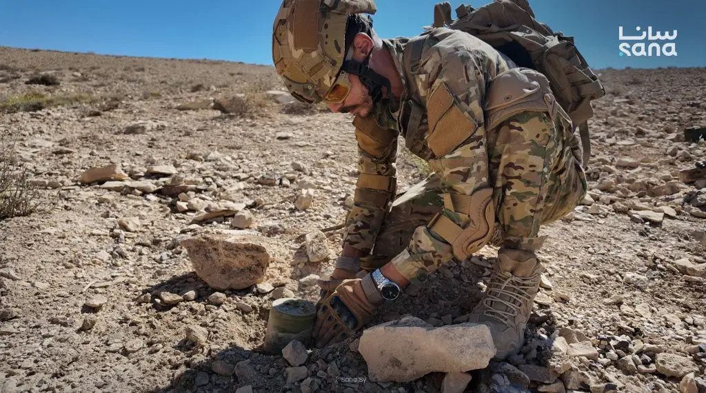 تفكيك أكثر من 110 آلاف لغم ومخلفات حربية في سوريا منذ مطلع 2026